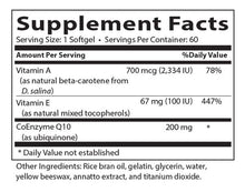 Load image into Gallery viewer, CoEnzyme Q10 (CoQ10) Softgel 100 mg
